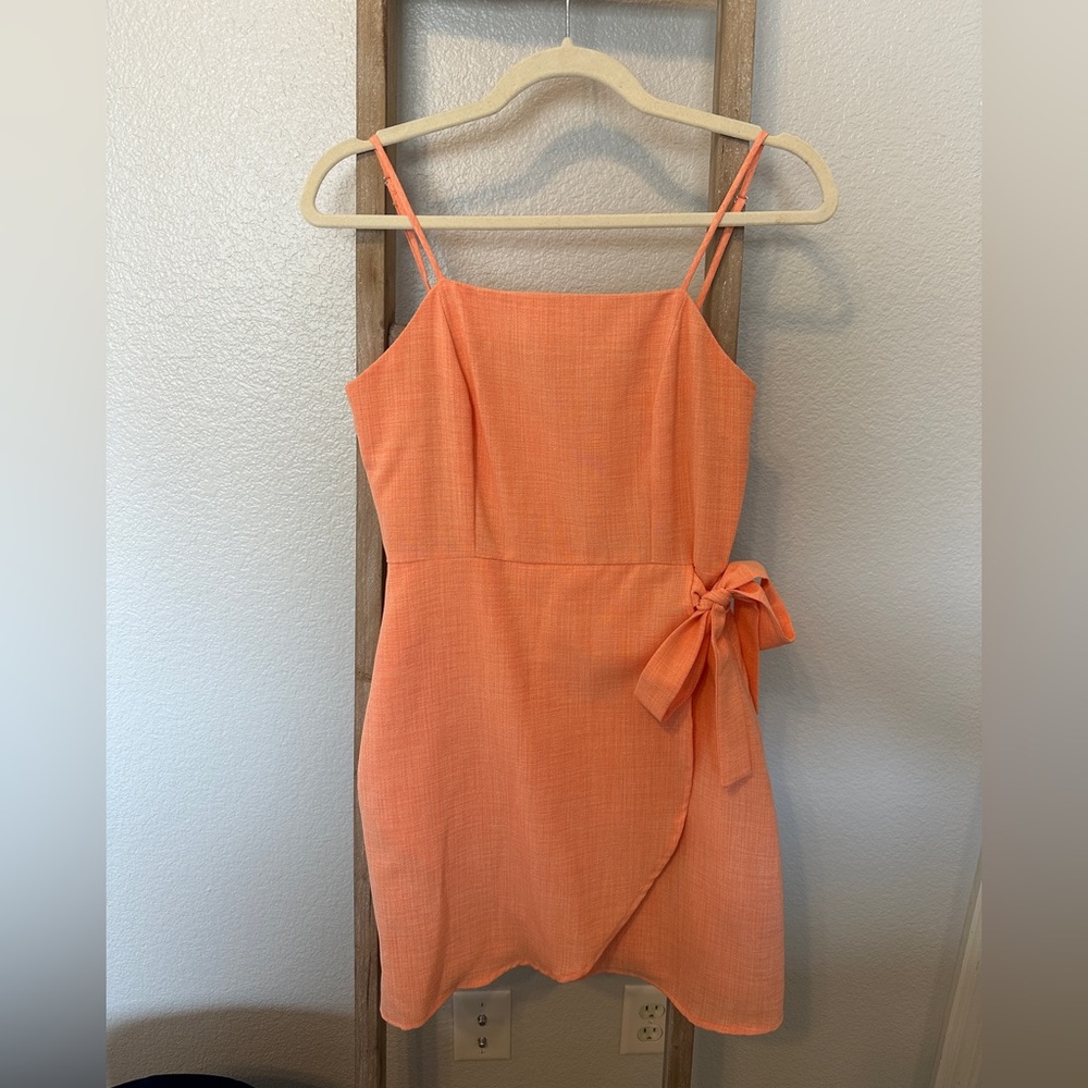 Altar’d State Bodycon Wrap-tie Dress
